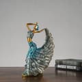[RM] Peacock Dancer Ornaments, Dancer Statue, Female Dancer Statue, Handicrafts