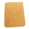 [RM]Microfiber Dish Drying Mat, Super Absorbent Microfiber Drying Mat, Yellow