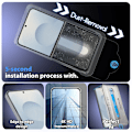 Miniatyrbild 3 av 6: 2-pack Samsung Galaxy S25 skärmskydd - härdat glas | [Automatisk installation] – bubbelfritt