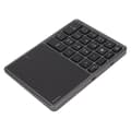 Miniatyrbild 4 av 5: [RM]Wireless Numeric Keypad Touchpad Design 22 Keys 2.4G Dual Mode Connectivity Type C Interface Laptop Keyboard Gray 0.1