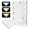 [RM]Stylish Vanity Set, 12-Pack LED Bulbs with Adjustable Brightness for Personalized Lighting, Non-Glare Light for Eye Comfort, Decorative White