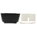 [RM]Under-Screen Storage Tray Large Capacity Non-Slip Under-Screen Storage Tray Replacement for Tesla Model 3 White Handle
