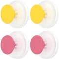 [RM]4 runda väggkrokar 3,3*5,6 cm högkvalitativ plast med stark
