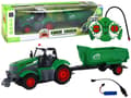 [RM]Radio-controlled tractor with trailer 1:24 with lights, 3+ years 595