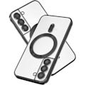 Pikkukuva 1 / 6: Samsung Yhteensopiva Galaxy S22 -kotelo MagSafe - Läpinäkyvä / musta Transparent / svart Samsung S22
