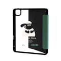 [RM]Stilrent etui til iPad 2021 versjon 10.2\" lammeskinn malt
