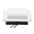 Miniatyrbillede 4 af 5: [RM] til DC 12V Emhætte Udsugningsventilator til Campingvogn Trailer Universal RV Interiør Luft Sort .. Sort Black High power