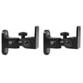 [RM] Speaker Wall Mount, Zinc Alloy Universal Surround Sound Wall Mount Stand (2 pcs)