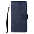 Miniatyrbild 7 av 8: SKALO Samsung A56 5G PU Läder Plånboksfodral - Fler Färger Blue Blå
