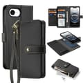 [RM]Dux Ducis iPhone 16e Wallet Case Lawa Leather - Black Svart 100