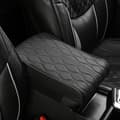 [RM](Black) Car Armrest Cover, 100% Soft Memory Foam Inner Cushion, Car Armrest Protector, Car Center Console Cover, Waterproof e