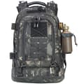 [RM]60L Large Military Tactical Backpack Army Molle Assault Backpack Men Backpacks Travel Camping Hunting Expandable Backpack -1 BLACK MULTICAM