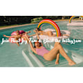 Miniatyrbild 9 av 10: YATOUT Joy (Sommarrea) Stor Uppblåsbar Flytande Solstol för Pool, Solbädd, Uppblåsbar Solmadrass, Kan Användas Utomhus, Trädgård, Bakgård