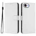 Miniatyrbild 1 av 5: [RM]Case for iPhone 16e Solid Color Wallet Leather Phone Case with Strap