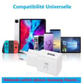 Miniatyrbilde 3 av 4: [RM]Lader - Samsung - Galaxy A04s - Hurtiglader 3A - USB-Type C-kabel - Optimal sikkerhet Vit