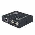 [RM]120M USB Extender 4 Port USB2.0 Hub Extender over RJ45 Ethernet USB UTP Extension Transmitter Receiver