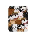 [RM]Case for iPad 2020 version 10.2\" Cat and Puppy Rotating Graffiti Cat Cartoon