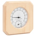 Miniatyrbild 2 av 10: vidaXL 2-i-1 Bastutermometer & Hygrometer Timglass Set Massiv Furu 550