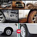 Miniatyrbild 5 av 5: Stänkskydd Kompatibla med Volvo V60 MK II Kombi 2019-2021 2020, Stänkskydd, Formgjutna Stänkskydd