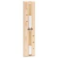 Miniatyrbild 6 av 10: vidaXL 2-i-1 Bastutermometer & Hygrometer Timglass Set Massiv Furu 550