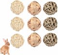 [RM]9-pack chew balls for small animals - chew toy for rabbits, guinea pigs