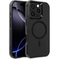 [RM]MagSafe Case for iPhone 16 Pro Shockproof with Raised Edges 4smarts Black Svart