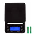 [RM]Digital kitchen scale / coffee scale 3 kg/0.1 g precision Black Black 486