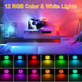 Miniatyrbild 2 av 6: [RM]Rechargeable Battery-Powered Light Bulb for E26 Socket (Detachable), 13 Color Temperatures, Puck Lights with Remote Control, Dimmable and Timer_MGF