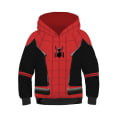 Miniatyrbild 1 av 2: Spider-Man: Into The Spider-Verse Barn Cosplay Hoodies Gwen Venom Spiderman Tröja Jacka Huvtröjor Spider-Man Far from Home 4-5Years