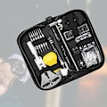 Miniatyrbild 2 av 5: 153 delar klockreparationssats professionell fjäderstångsverktygssats, klockbatteribytesverktygssats, klockarmbandslänksstiftsverktygssats