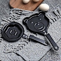 Miniatyrbillede 4 af 5: Mini Ægge Morgenmads Stegepande Multi-stile Non-stick Pande Pandekager Crêpe Pandeforme Til Hjemmet Piglet