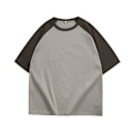 Pikkukuva 2 / 3: Vintage Crew-kauluksinen Raglan-hihainen T-paita, Hyvä Yhdistelmä, Rento T-paita Naisille ja Miehille khaki XXL