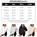 Miniatyrbillede 5 af 5: Dame Oversized Sweatshirts Hættetrøjer Halv Lynlås Pullover Efterårsmode Outfits green M