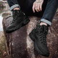 Miniatyrbilde 5 av 5: Dame vintersko Snøresko Vanntette sko Sklisikre Casual Lett vandrestøvel 2K2026 Svart Black 39
