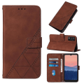Miniatyrbillede 5 af 5: Etui til Tcl 30t med snor, crossbody halsrem, telefonetui, pung, magnetisk lædercover brown