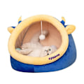 Miniatyrbilde 1 av 2: Kattesenger for innekatter eller små hunder, maskinvaskbare kattesenger blue 36*35*36cm