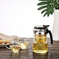 Miniatyrbillede 4 af 5: Glas Kedel Varmebestandig Eksplosionssikker Glaskande Til Kaffebrygning 900ml