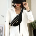 Miniatyrbillede 2 af 5: Afslappet Crossbody Taske, Skuldertaske, Vandtæt Nylontaske Til Rejser Shopping Vandreture Daglig Brug Black