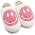 Miniatyrbild 1 av 3: Söta Smiley Tofflor Plysch Varma Plyschtofflor 41 42