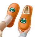 Pikkukuva 1 / 5: Vedenpitävät dinosaurus-tossut, söpöt lämpimät ja mukavat slip-on -tossut naisille ja tytöille, talvitarvike Orange 38 39