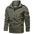 Miniatyrbilde 1 av 5: Herre Vinter Hette Army Frakk Taktisk Militær Jakke Kamp Yttertøy Army Green 4XL