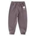 Miniatyrbilde 1 av 2: Barn Unisex Tegneserie Trykt Elastisk Midje Bukser Joggebukser Sportsklær Coffee 9-12 M