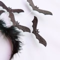 Miniatyrbilde 3 av 5: Scene-rekvisitt Hodeplagg Flaggermusformet Design Egnet For Sceneopptreden Black One size