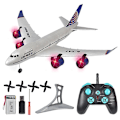Miniatyrbild 1 av 3: Boeing 747 Flygplansmodell Ultralätt Ving Skumkropp 4 Motorer Fjärrkontroll Flygplansmodell Leksaksflygplan