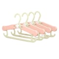 Miniatyrbillede 1 af 3: Børnetøjsbøjler Udtrækkelige PP Tøjbøjler Til Badeværelse Altan The Cherry Blossom Powder 5PCS