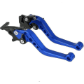 Miniatyrbilde 1 av 5: Bremsespak Håndtak, 1 Par 22mm 7/8\" Cnc Alnium Motorsykkel Clutch Trommel Universal Bremsespak Håndtak(