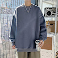 Miniatyrbilde 2 av 4: Mote Merkevare Hettegensere Blå Hvit Klassisk Vår Høst Hip Hop Løs Casual Herre Gensere Punk Streetwear Klær WY200 BB 2XL FOR 180 CM 80KG