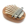 Miniatyrbillede 4 af 4: Lille Kalimba 8 Tangenter Tommelfingerklaver Bærbart Fingermusik Keyboard Instrument