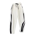 Pikkukuva 1 / 5: Kiristysnyörilliset urheiluhousut, löysät, joustavat lahkeensuut, korealaiset baggy-housut White 4XL