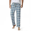 Pikkukuva 1 / 5: Miesten puuvillaiset kudotut pyjamahousut, ruudulliset kevyet olohousut COLOR 10 XL